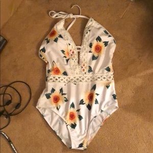 Flower Bathing Suit